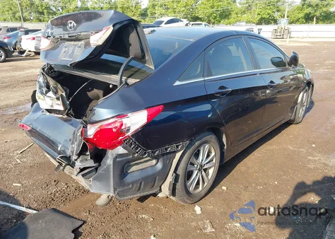 2012 Hyundai Sonata Gls из США, поврежденный, VIN 5NPEB4AC8CH497290